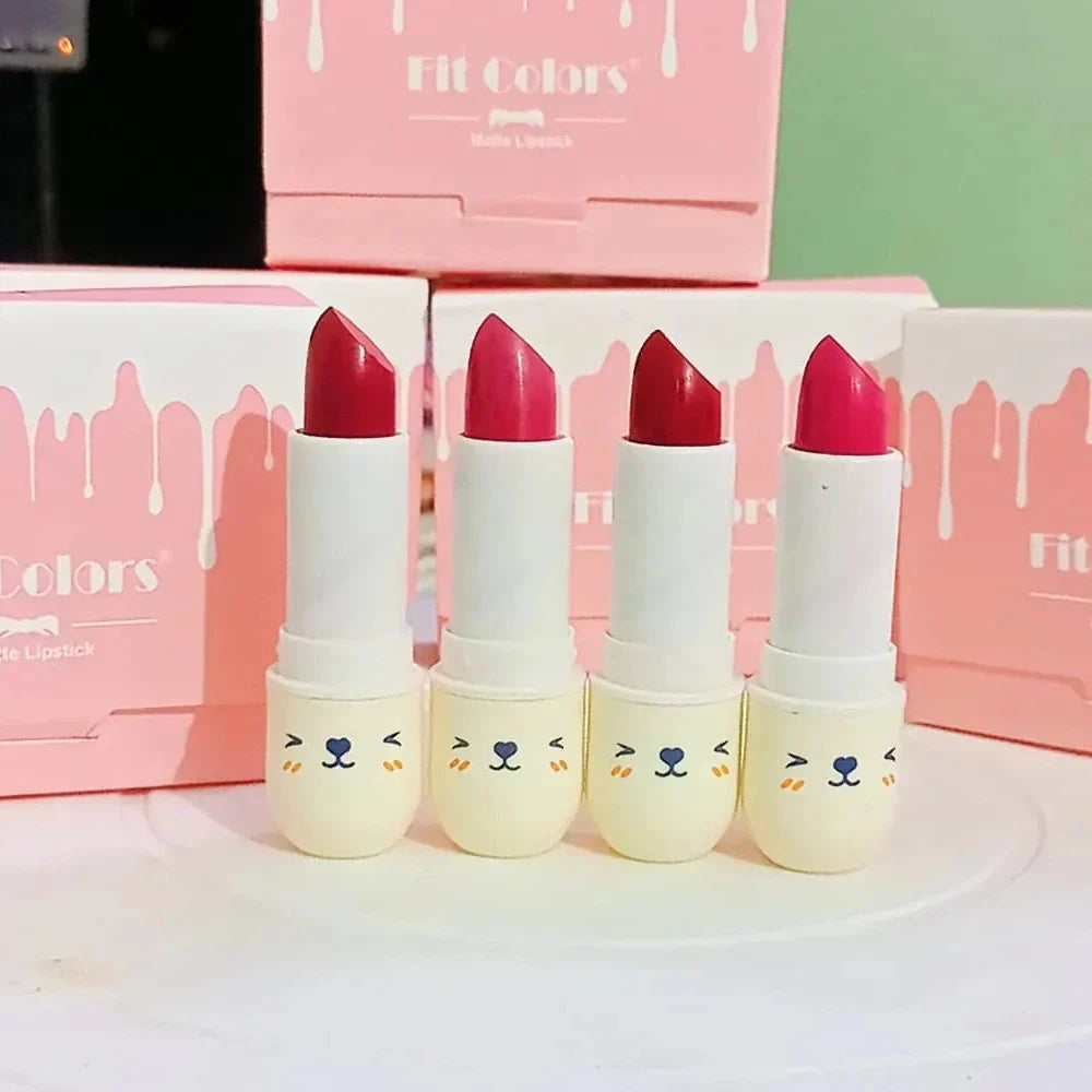 Fit Colors Matte Lipstick 4Pcs - Buy Online in Pakistan at Cosmia.pk