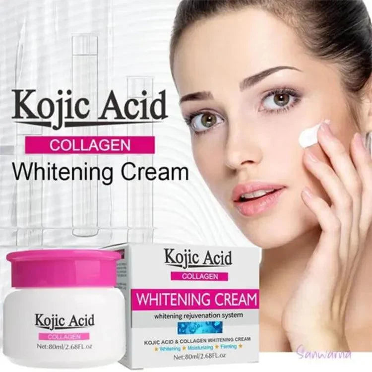Kojic Acid Collagen Whiting Cream - 80ml - Buy Online in Pakistan at Cosmia.pk