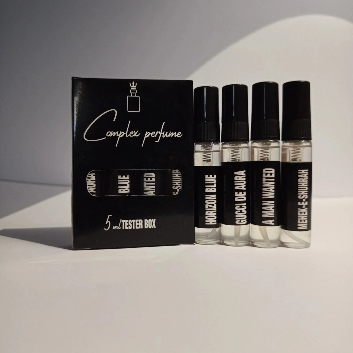 Complex Perfume- 5ml Tester Box - 4 Pcs - Buy Online in Pakistan at Cosmia.pk