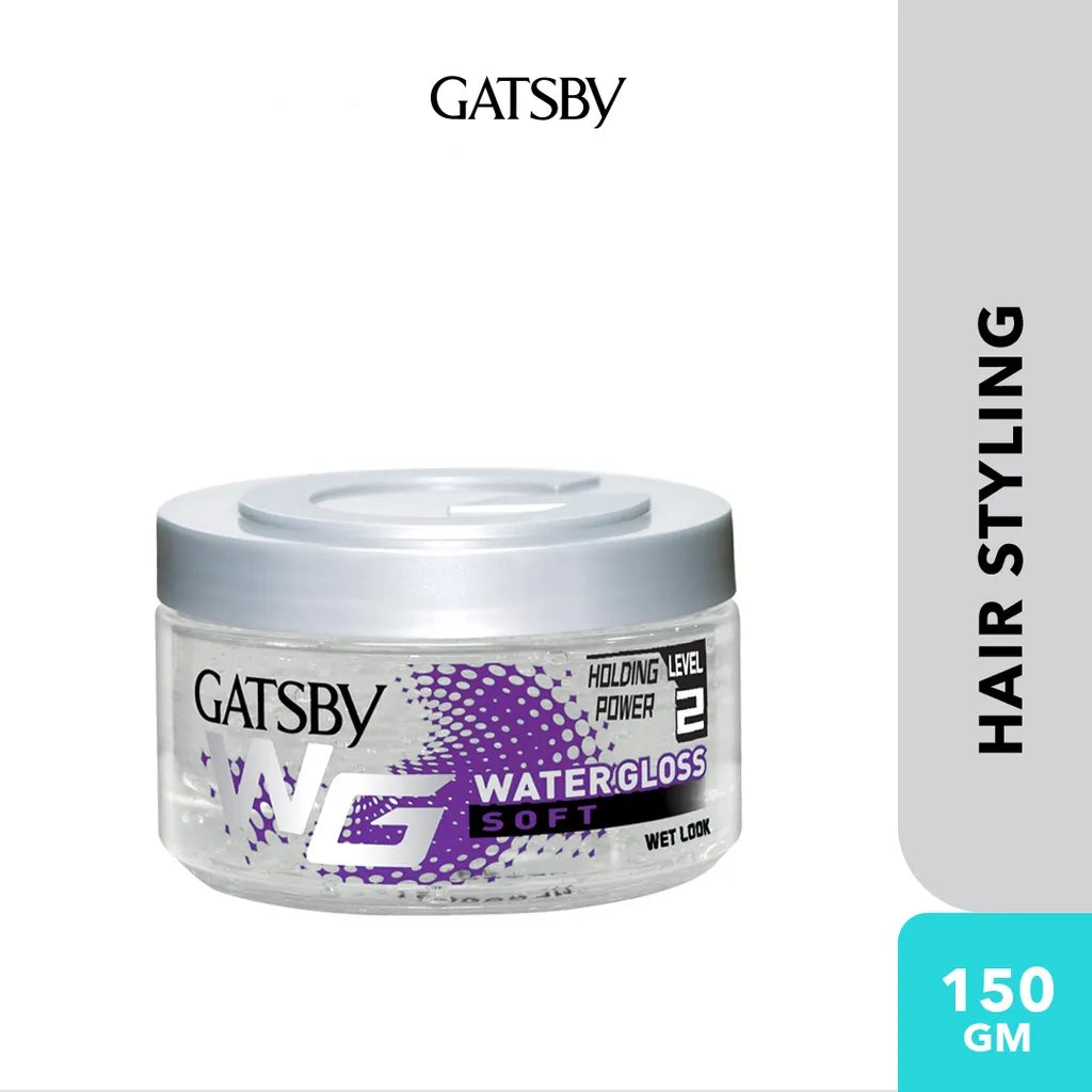 GATSBY Water Gloss (Jar) - Wet Look Super Hard 150gm - Buy Online in Pakistan at Cosmia.pk