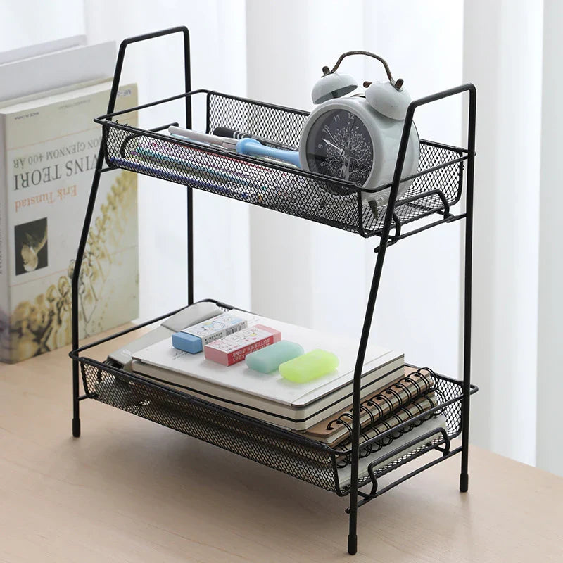 2 Layer Multi-Purpose Mini Portable Iron Organizer - Buy Online in Pakistan at Cosmia.pk