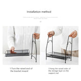 2 Layer Multi-Purpose Mini Portable Iron Organizer - Buy Online in Pakistan at Cosmia.pk