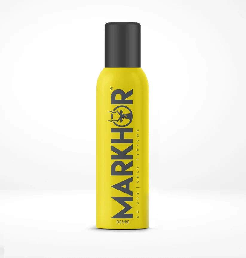 Markhor Desire Non Gas body spray - 120ml - Buy Online in Pakistan at Cosmia.pk
