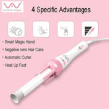 Automatic Pink Hair Curler Spin 360° Rotating Hair Styling Roller - Buy Online in Pakistan at Cosmia.pk