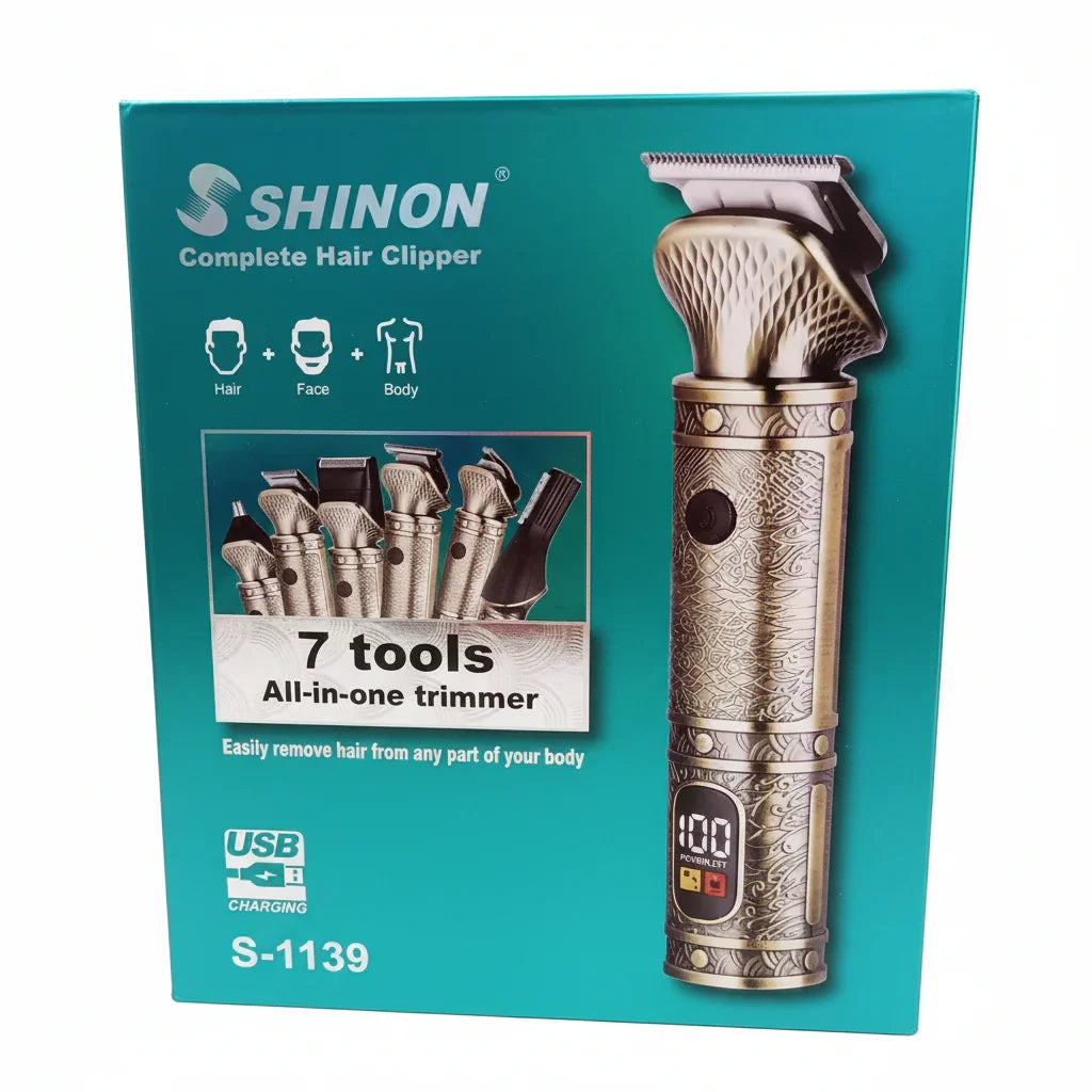 Shinon 7 in 1 Cimmplete Hair clipper - Buy Online in Pakistan at Cosmia.pk