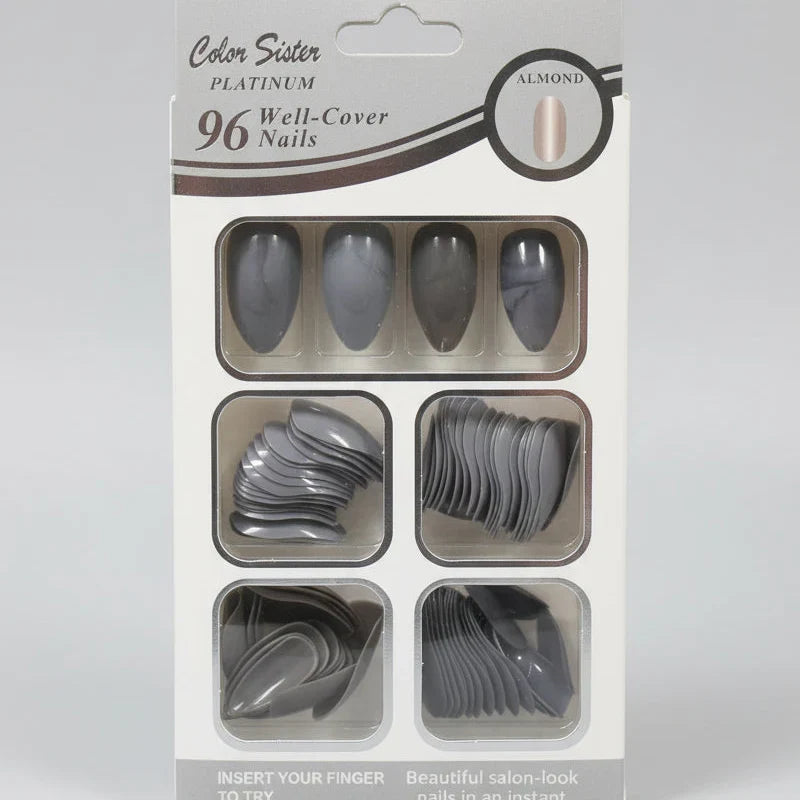 Color Sister 96-Piece Artificial Nails Set - Buy Online in Pakistan at Cosmia.pk