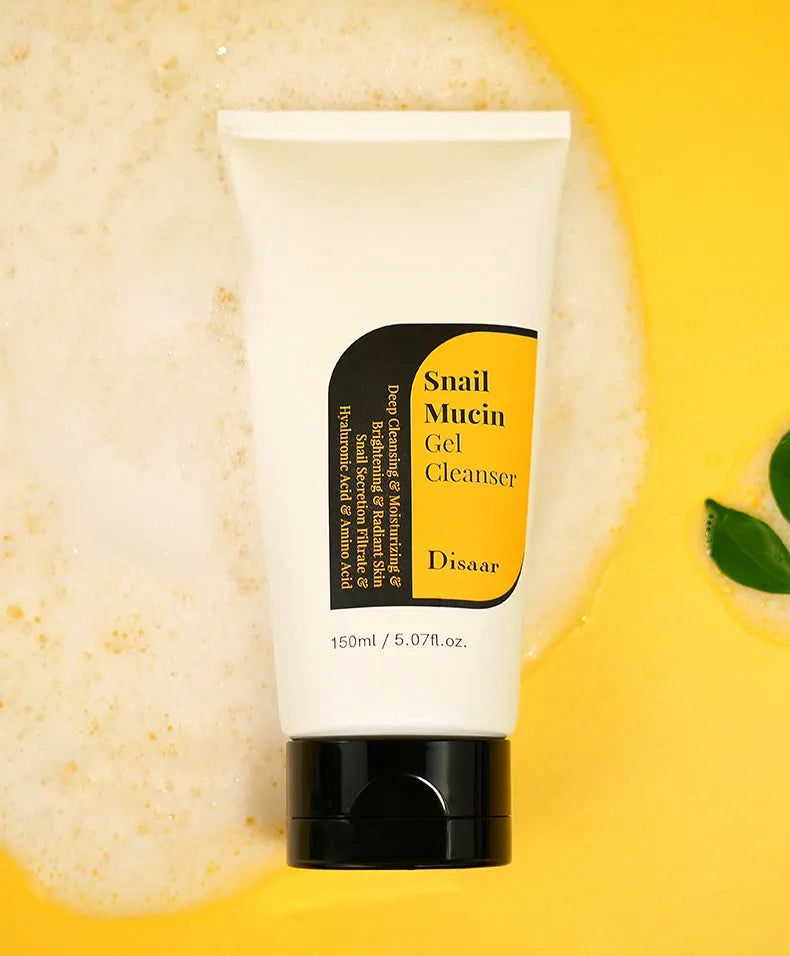 Disaar Snail Mucin Gel Cleanser 160ml — snail mucin face wash online in Pakistan — view 1