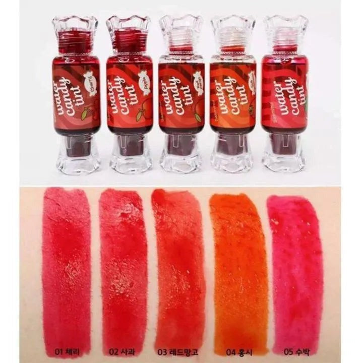 Douleec Water Candy Tint lip and cheek tint shade swatches