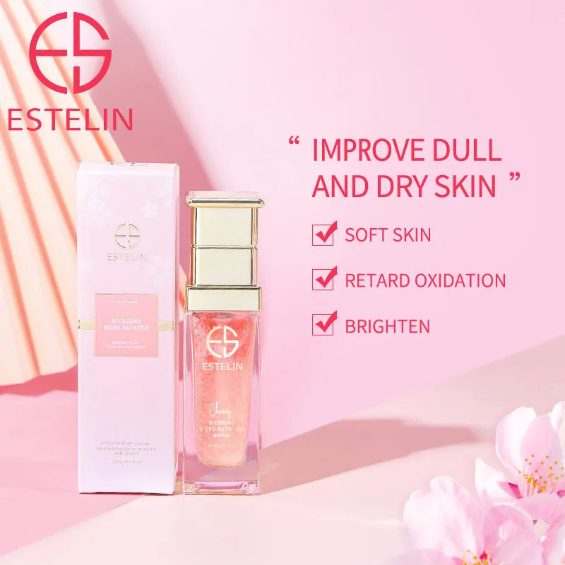 ESTELIN Cherry Blossoms Micro-Nutritive Facial Serum - 30ml - Buy Online in Pakistan at Cosmia.pk