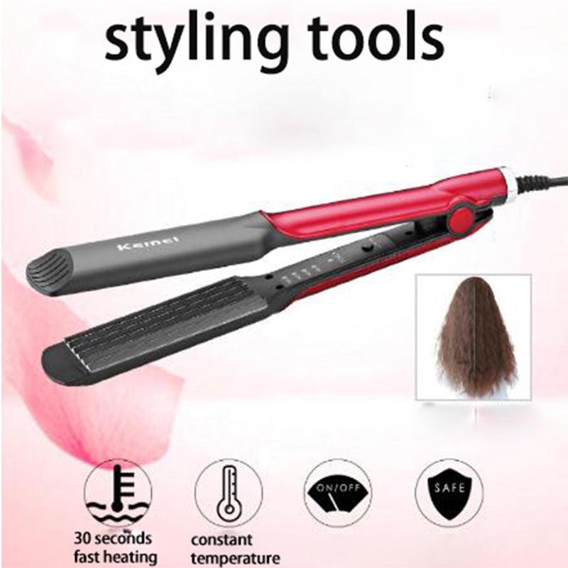 Kemei Hair Crimper – Deep Wave & Volume Styling Tool - Buy Online in Pakistan at Cosmia.pk