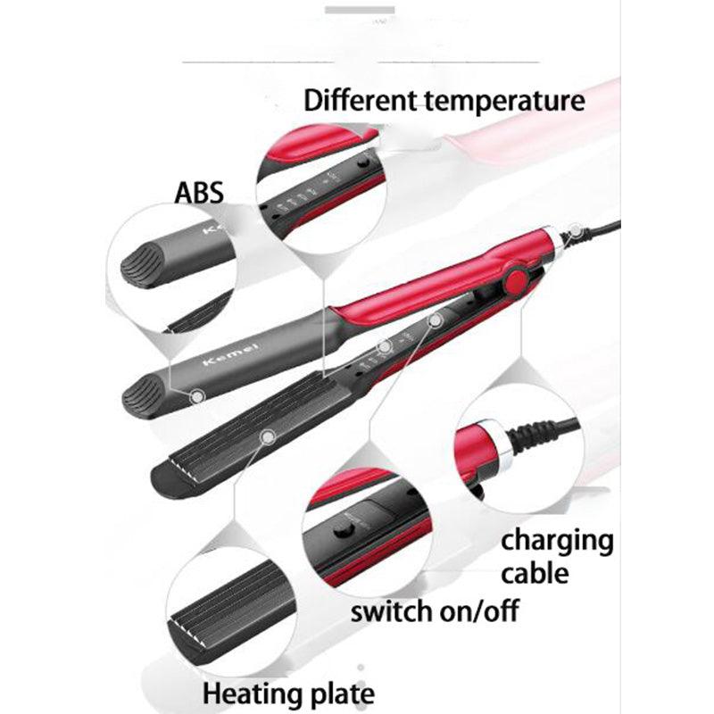 Kemei Hair Crimper – Deep Wave & Volume Styling Tool - Buy Online in Pakistan at Cosmia.pk