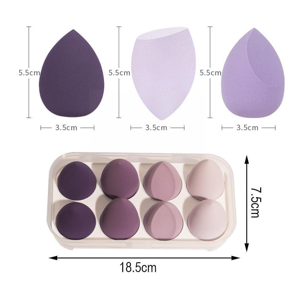 Makeup Blender Puff - 8pcs Each - Buy Online in Pakistan at Cosmia.pk