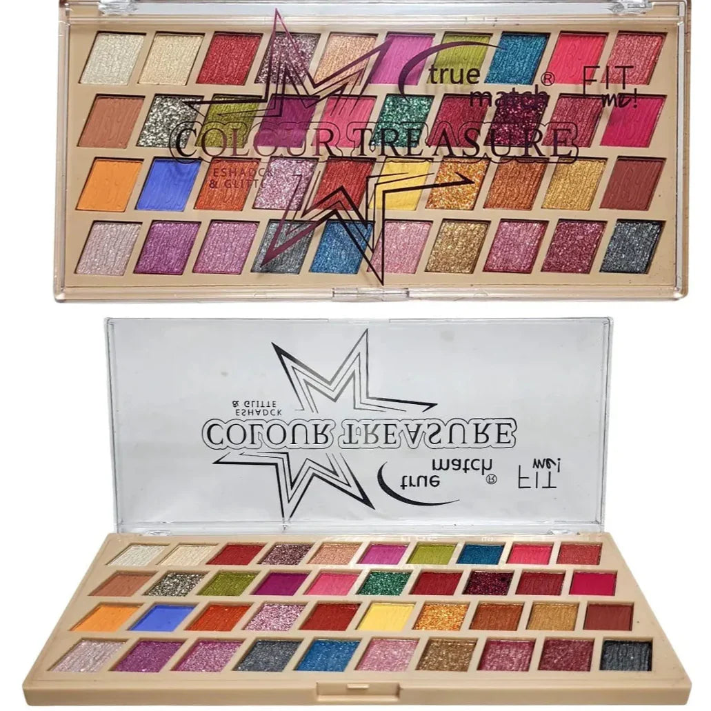 True Match 40 Colours Eyeshadow Shimmer Palette - Buy Online in Pakistan at Cosmia.pk