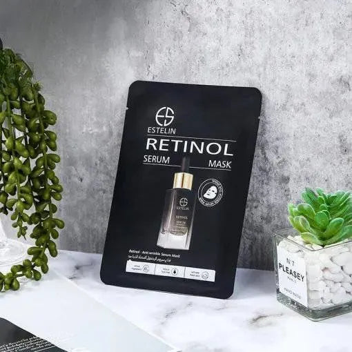 ESTELIN Retinol Anti-Wrinkle Serum Mask - Buy Online in Pakistan at Cosmia.pk