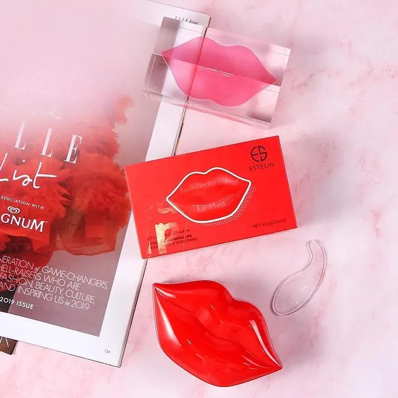 ESTELIN Fascinating Red Hydrogel Lip Mask - Buy Online in Pakistan at Cosmia.pk