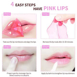 ESTELIN Cherry Blossom Pink Hydrogel Lip Mask - Buy Online in Pakistan at Cosmia.pk