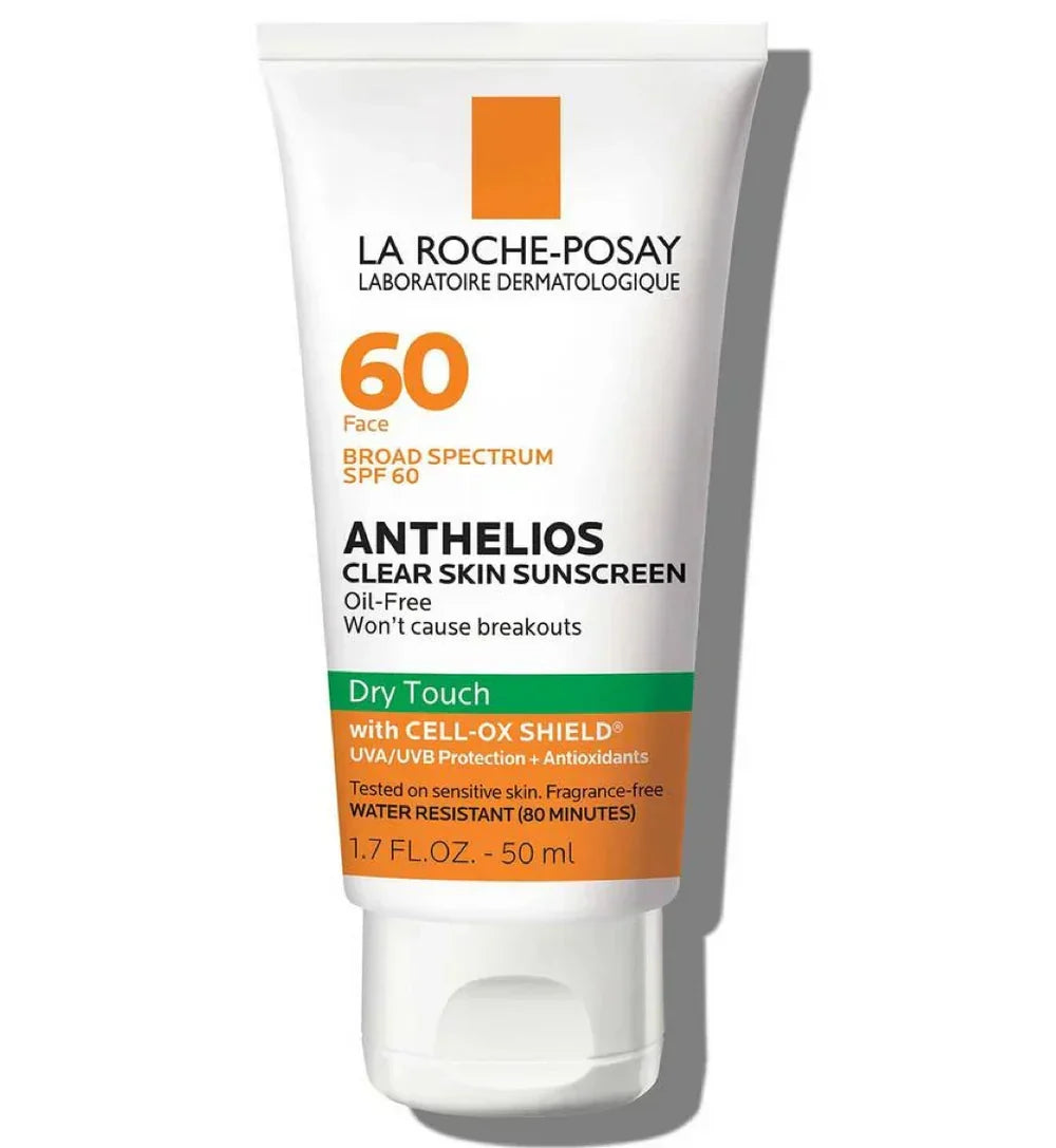 La Roche-Posay Anthelios Clear Skin Oil Free Sunscreen SPF 60 50ml - Buy Online in Pakistan at Cosmia.pk