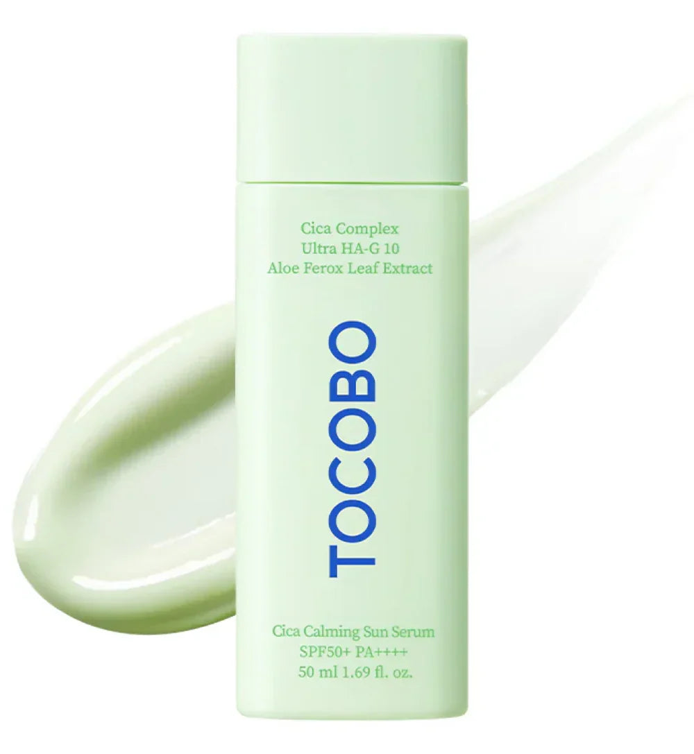 Tocobo Cica Calming Sun Serum SPF50+ PA++++ 50ml - Buy Online in Pakistan at Cosmia.pk