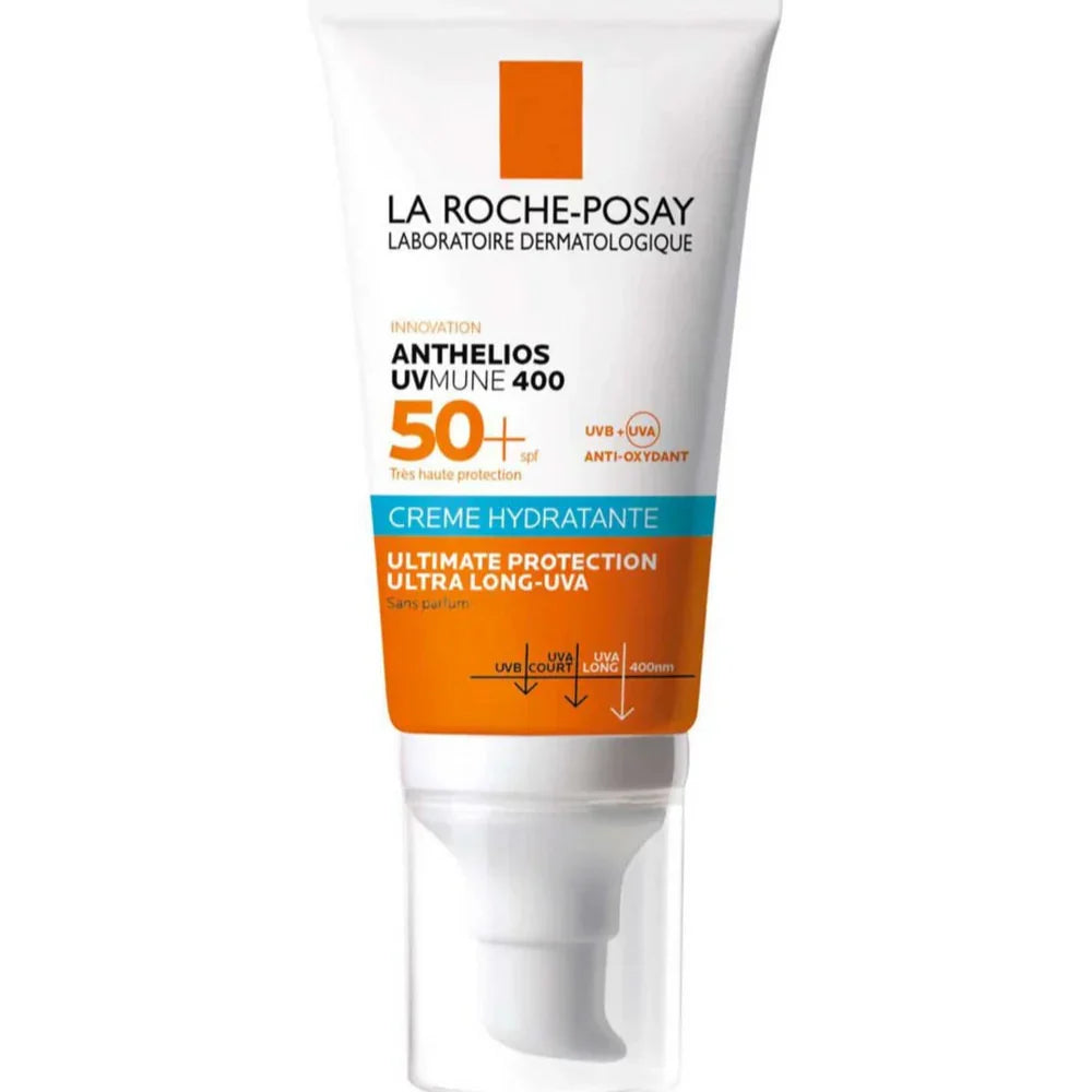 La Roche-Posay Anthelios UVMUNE 400 Hydrating Cream SPF50+ - 50ml - Buy Online in Pakistan at Cosmia.pk