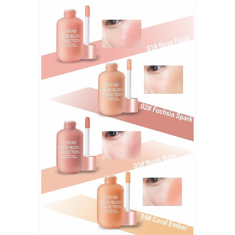 Look me liquid blush - Pack 4 - Buy Online in Pakistan at Cosmia.pk