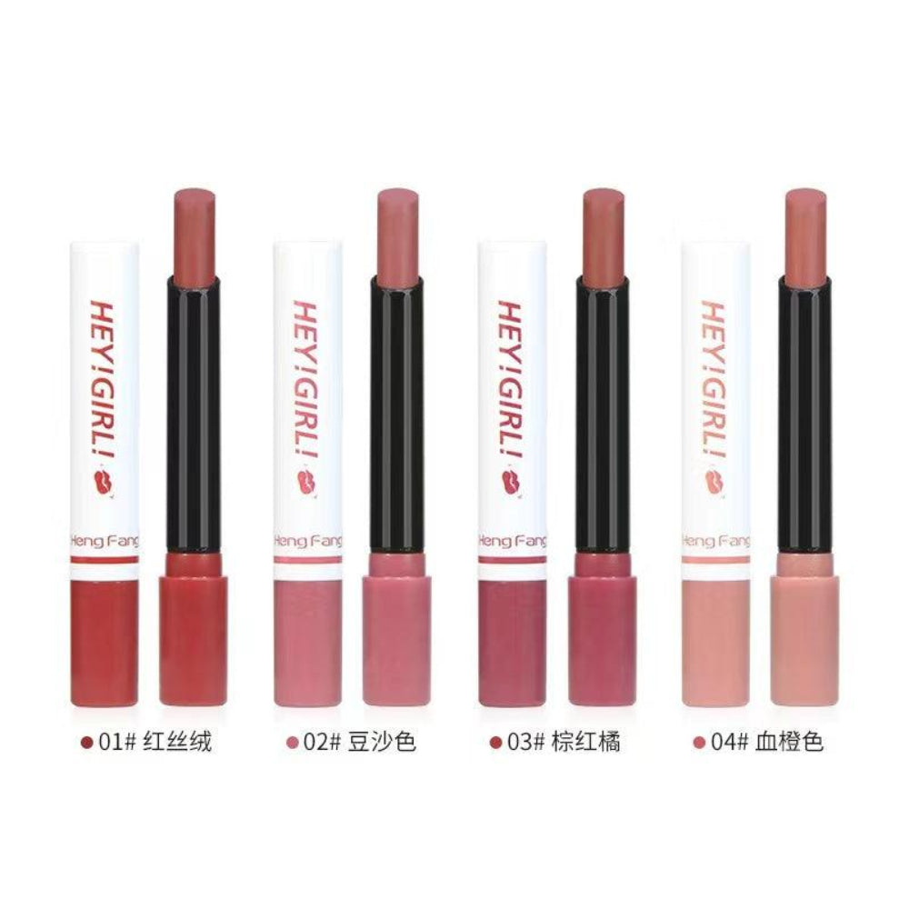 Heng Fang Hey Girl Velvet Matte Lipsticks - Pack Of 4 - Buy Online in Pakistan at Cosmia.pk