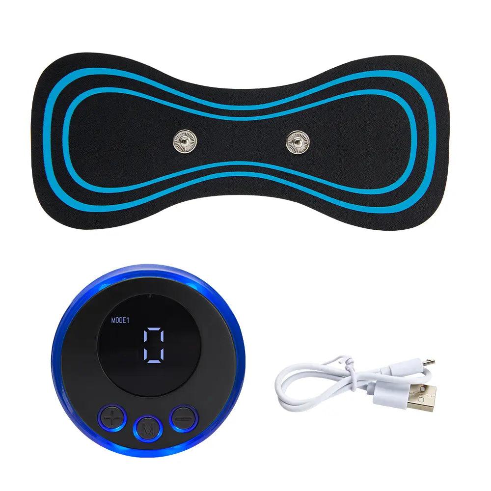 Electric EMS Cervical Back Muscle Pain Relief Mini Neck Massager - Buy Online in Pakistan at Cosmia.pk