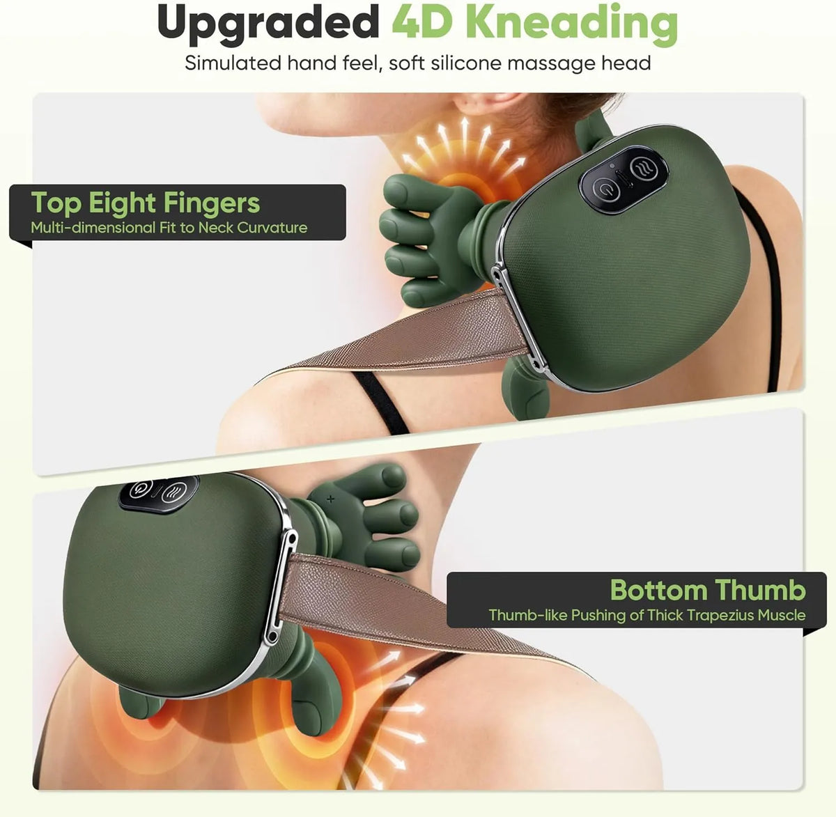 Shoulder and Neck Bionic Heated Massager with Fingers - Buy Online in Pakistan at Cosmia.pk