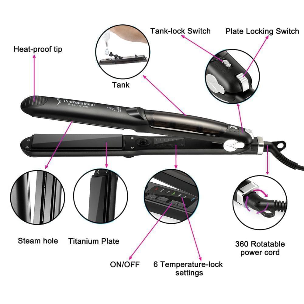 Professional Hair Salon Steam Styler - Buy Online in Pakistan at Cosmia.pk