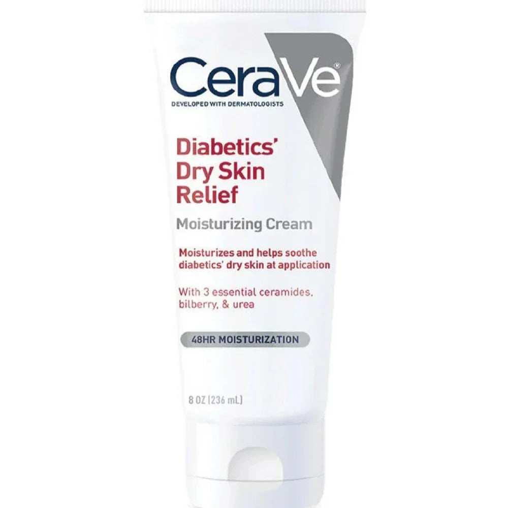 CeraVe Diabetics Dry Skin Relief Moisturizing Cream 236ml - Buy Online in Pakistan at Cosmia.pk