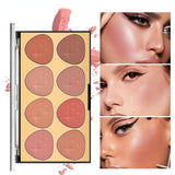 Miss Rose Blush Palette - 8 Colors - Buy Online in Pakistan at Cosmia.pk