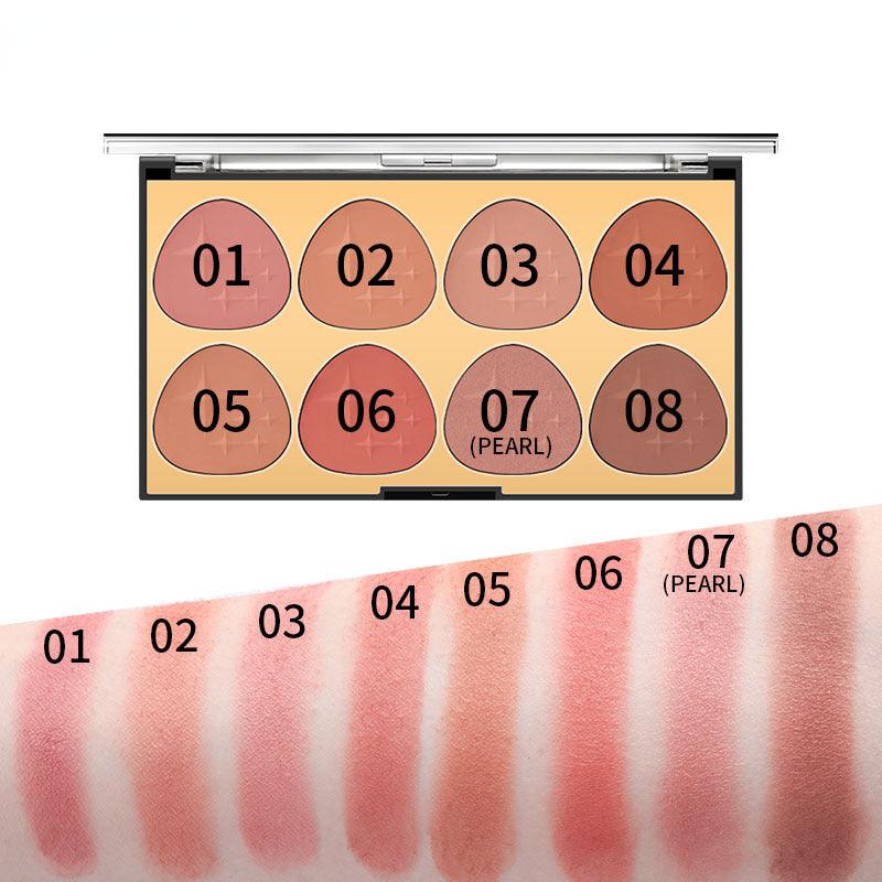 Miss Rose Blush Palette - 8 Colors - Buy Online in Pakistan at Cosmia.pk