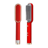Hair Straightener Ceramic Heated Hair Brush - Buy Online in Pakistan at Cosmia.pk