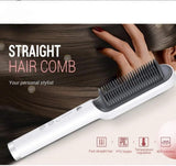 Hair Straightener Ceramic Heated Hair Brush - Buy Online in Pakistan at Cosmia.pk