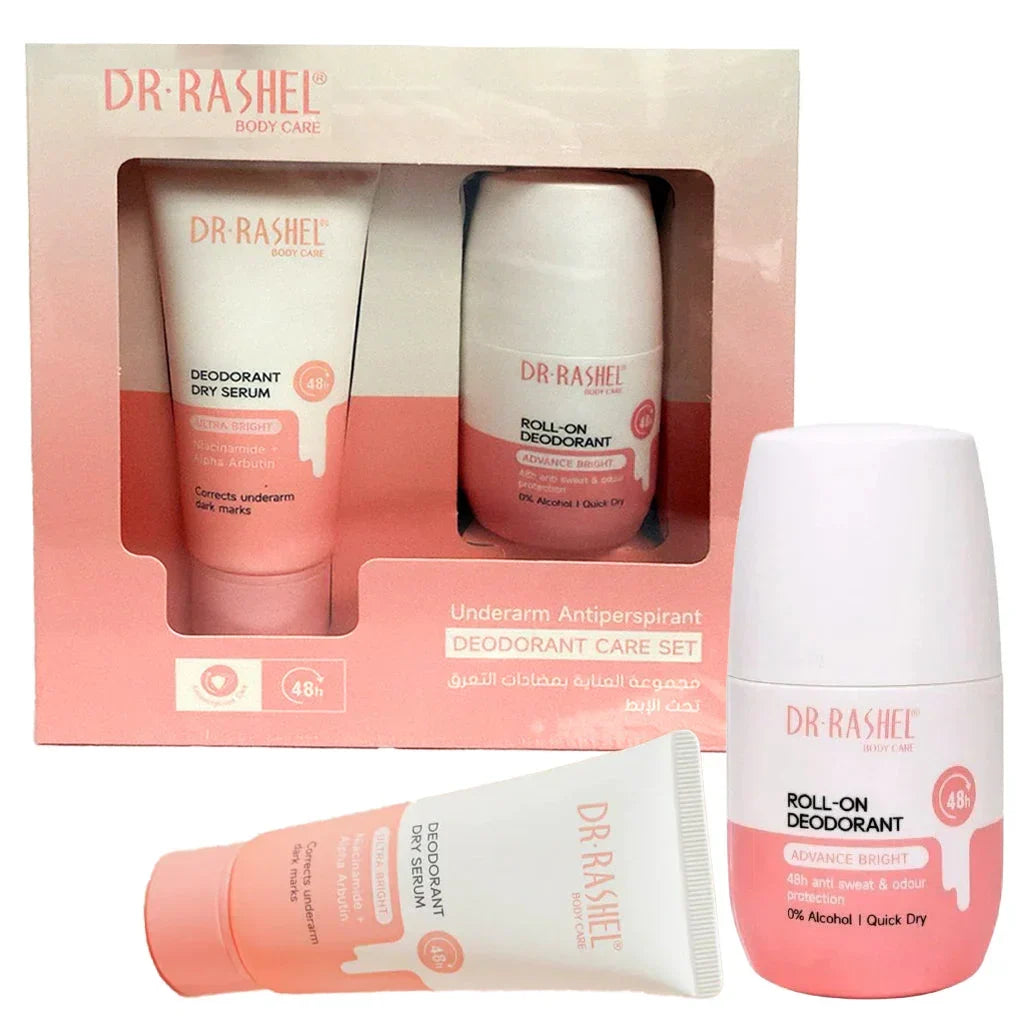 Dr. Rashel Advance Bright Deodorant Care Set – Advanced Brightening & 48H Protection - Buy Online in Pakistan at Cosmia.pk