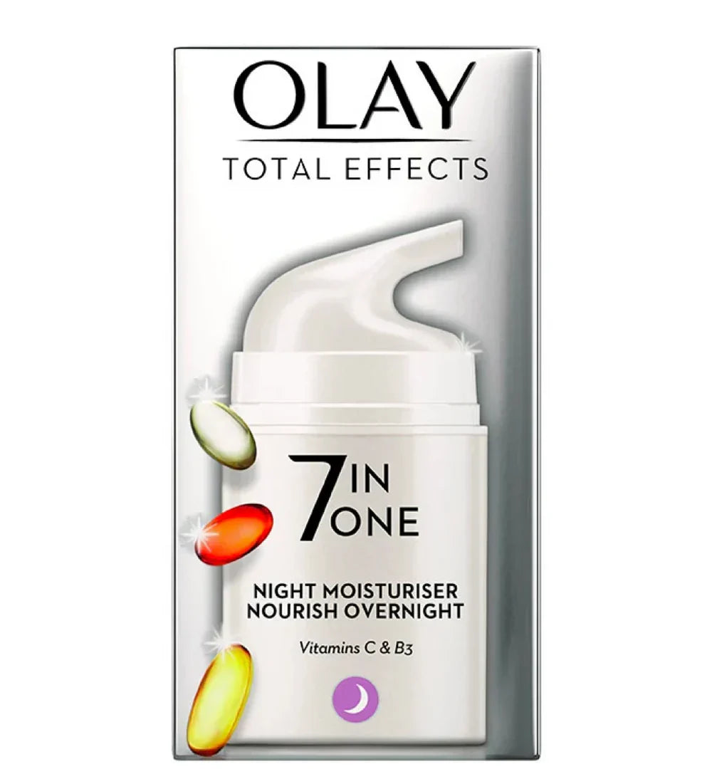 Olay Total Effects 7 In 1 Night Moisturiser 50ml - Buy Online in Pakistan at Cosmia.pk