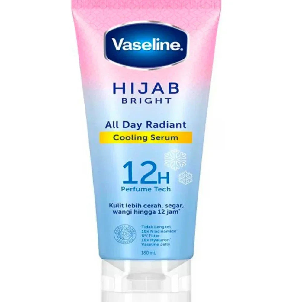 Vaseline Hijab Bright All Day Radiant Cooling Serum - 180ml - Buy Online in Pakistan at Cosmia.pk