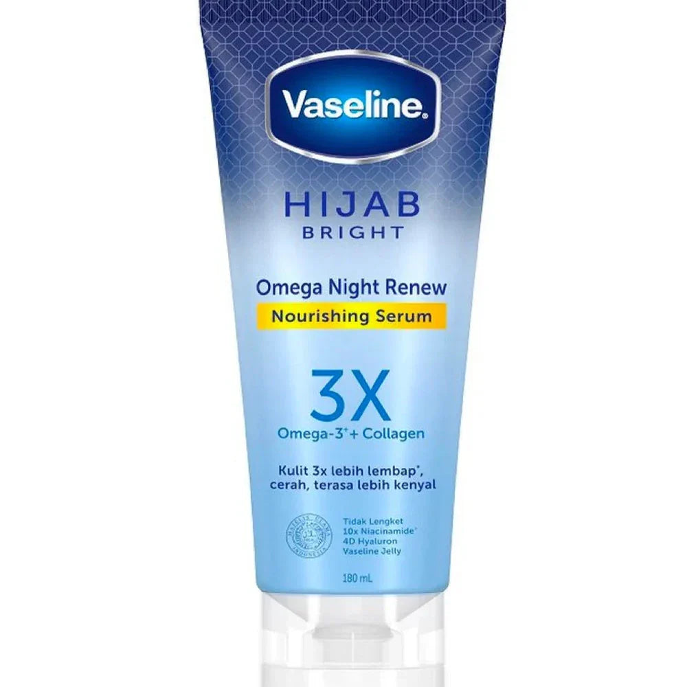 Vaseline Hijab Omega Night Renew Nourishing Serum - 180ml - Buy Online in Pakistan at Cosmia.pk