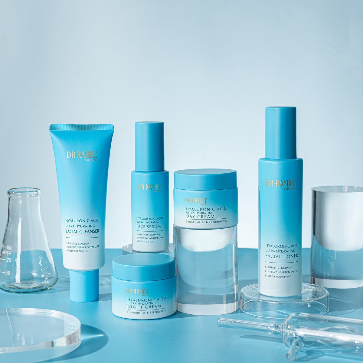 Dr Rashel Hyaluronic Acid Ultra Hydrating Skin Care Set 6 Pieces - Buy Online in Pakistan at Cosmia.pk - Image 5