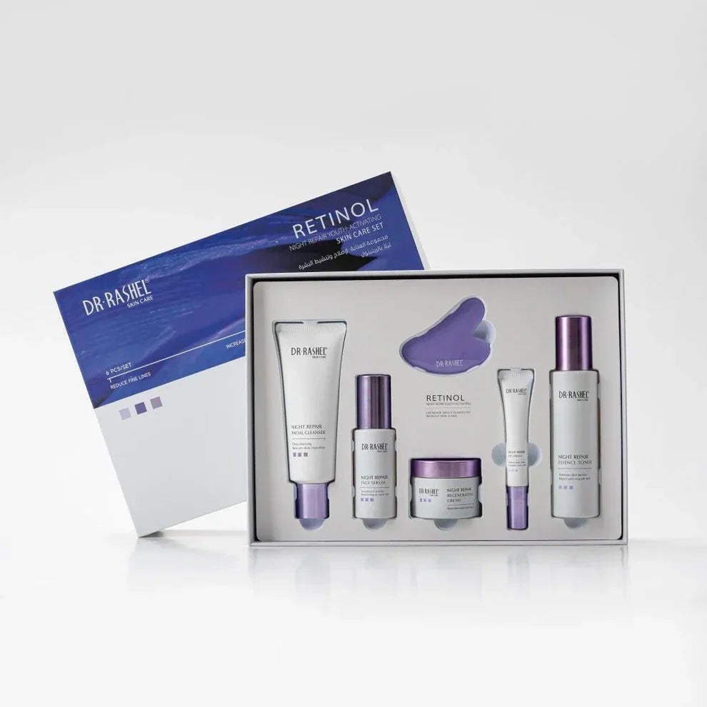 Dr Rashel Retinol Night Repair Skin Care Set 6 Pieces - Buy Online in Pakistan at Cosmia.pk - Image 4