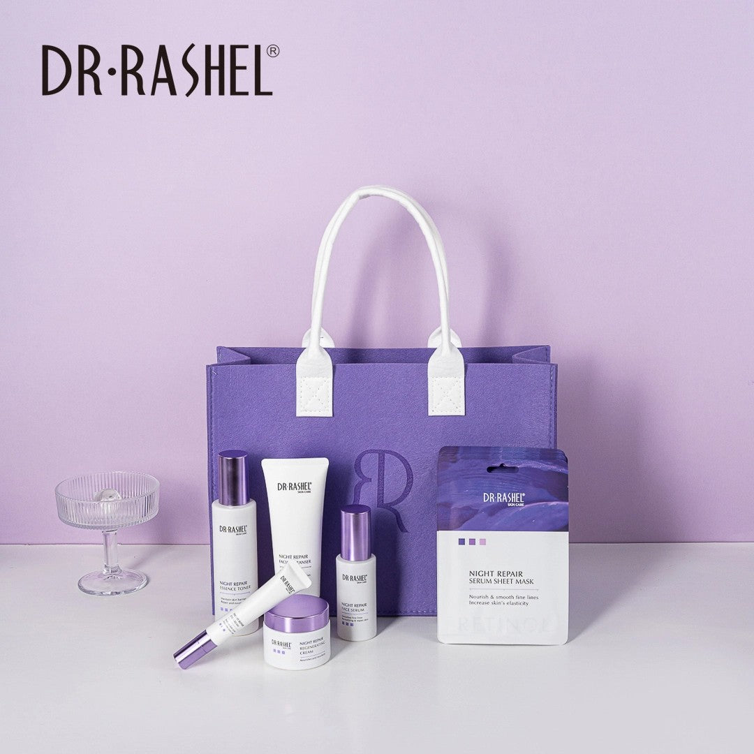 Dr Rashel Retinol Night Repair Skin Care Set 6 Pieces - Buy Online in Pakistan at Cosmia.pk - Image 5