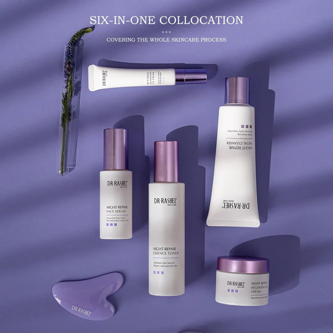 Dr Rashel Retinol Night Repair Skin Care Set 6 Pieces - Buy Online in Pakistan at Cosmia.pk - Image 6