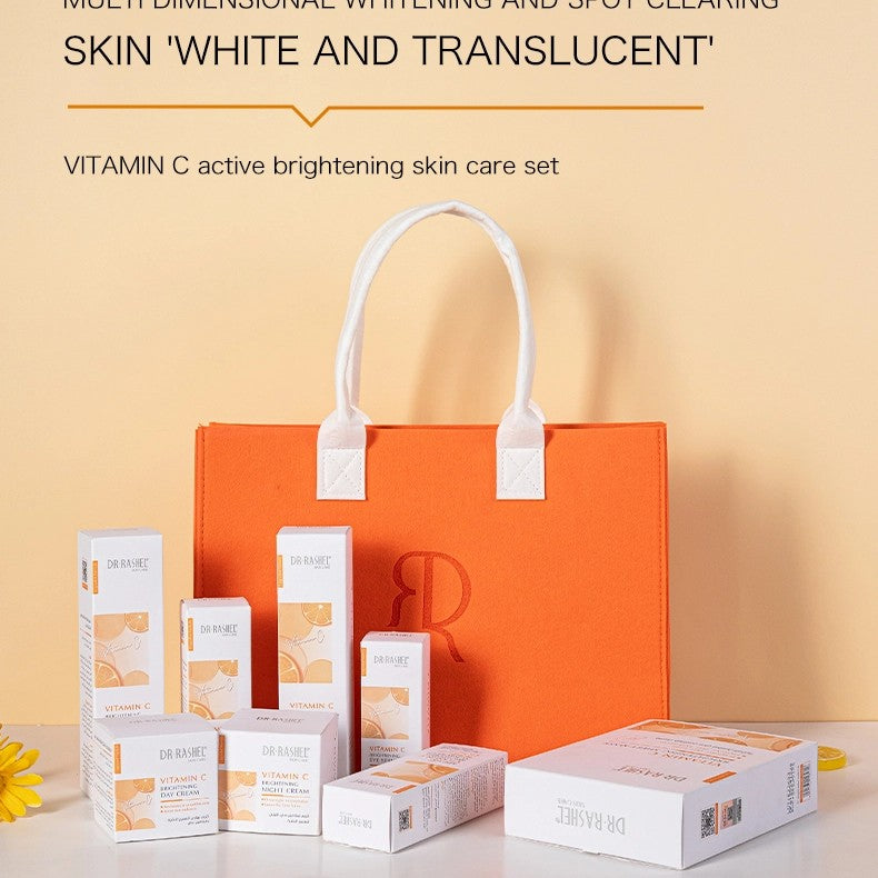 Dr Rashel Vitamin C Active Brightening Skin Care Set 6 Pieces - Buy Online in Pakistan at Cosmia.pk - Image 4