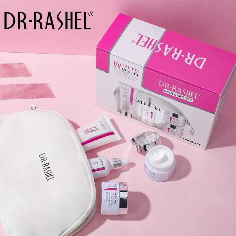 Dr Rashel White Skin Whitening Fade Spots Skin Care Set 4 Pieces - Buy Online in Pakistan at Cosmia.pk - Image 3
