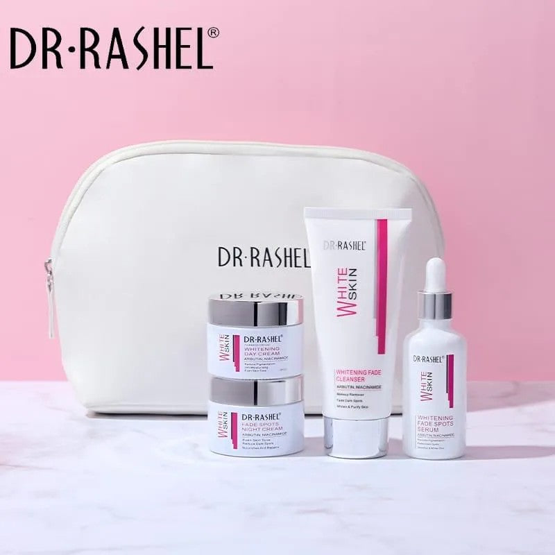 Dr Rashel White Skin Whitening Fade Spots Skin Care Set 4 Pieces - Buy Online in Pakistan at Cosmia.pk - Image 5