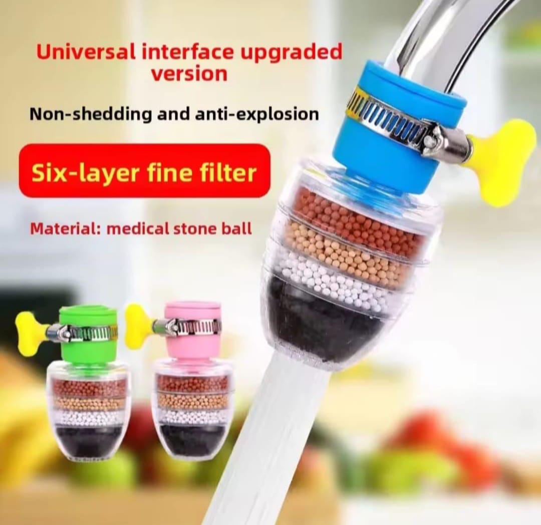 6 Layer Water Purifier Filter Faucet - Buy Online in Pakistan at Cosmia.pk