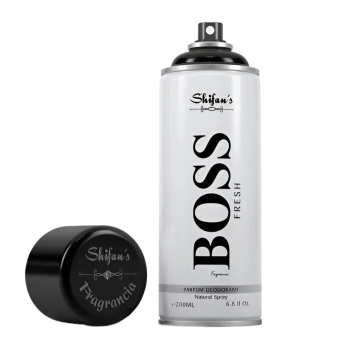 Shifan's Boss Pure Parfume Deodorant Natural Spray - 200ml - Buy Online in Pakistan at Cosmia.pk