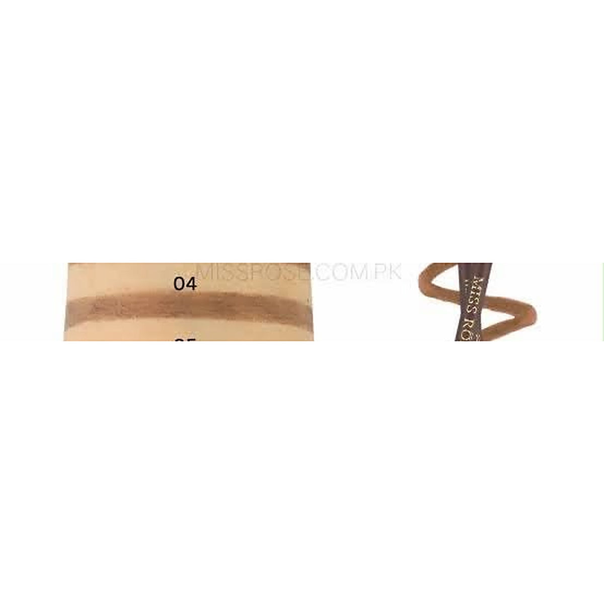 Miss Rose Eyeliner Eyebrow Pencil shade 04 swatch