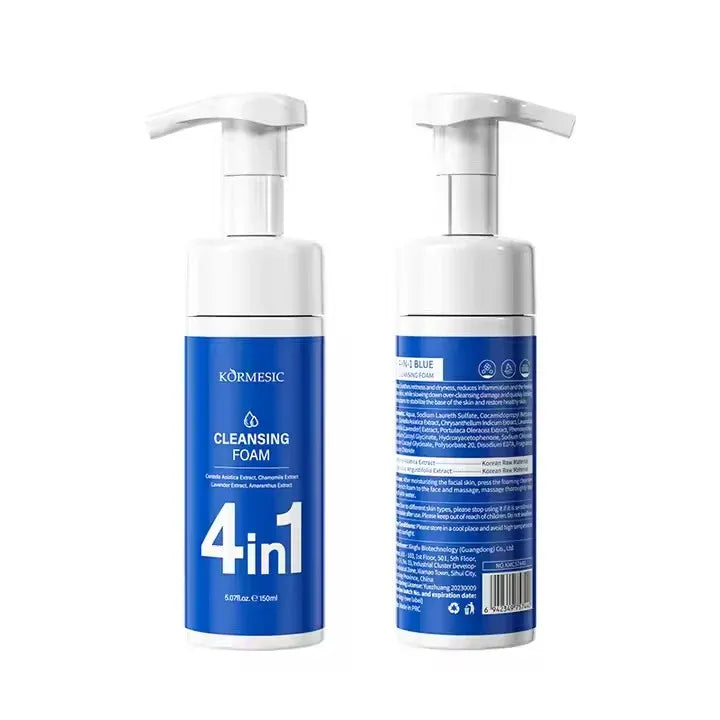 KORMESIC 4in1 Mousse Moisturizer Blue Cleanser - 150ml - Buy Online in Pakistan at Cosmia.pk