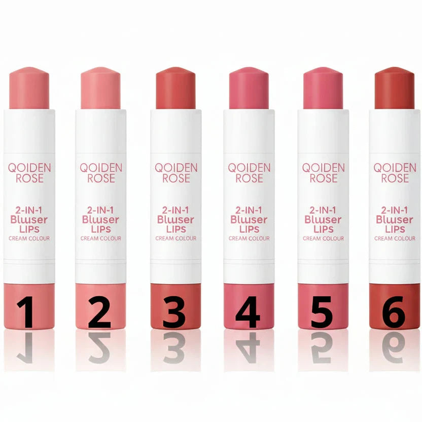 Qoiden Rose 2 in 1 Blusher Lips - Buy Online in Pakistan at Cosmia.pk