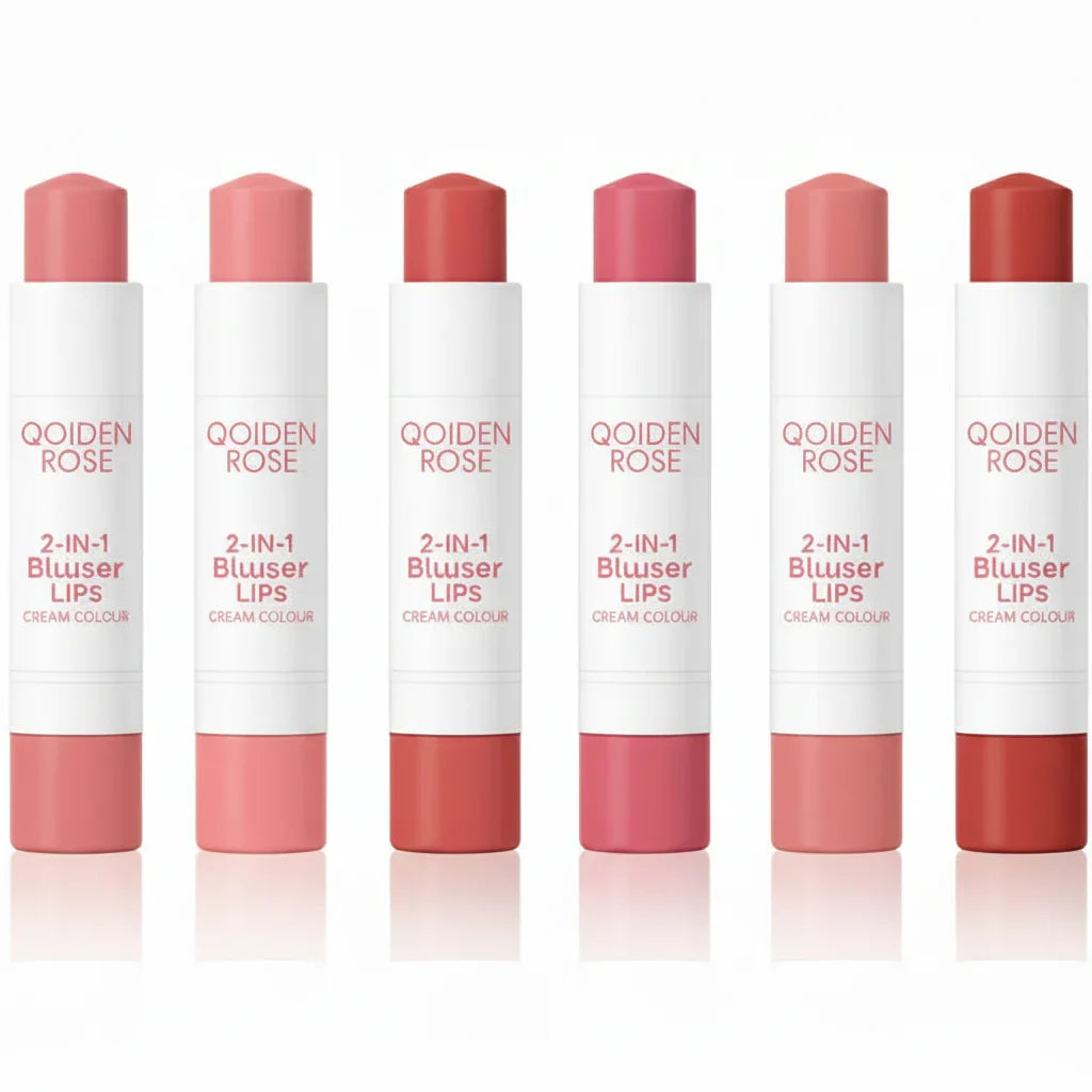 Qoiden Rose 2 in 1 Blusher Lips - Buy Online in Pakistan at Cosmia.pk